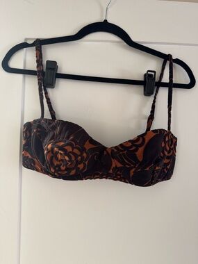SIR Sandflower Floral Dan Balconette Bikini Top